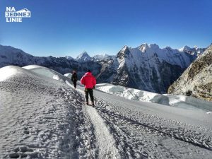 Lodowiec Khumbu i Island Peak