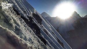 Ściana Island Peak. Ostatnie Sto metrów