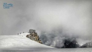 Schronisko Gouter na Mont Blanc w Alpach