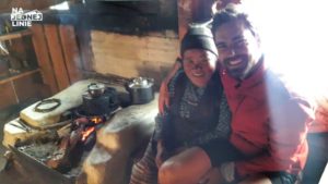 Lokalna gospodyni w Himalajach