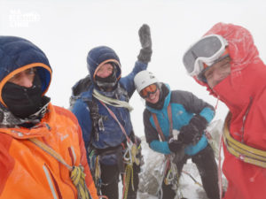 Świnica szczyt, wierzchołek Główny zimą