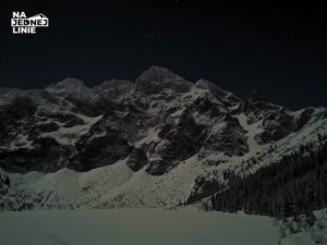 Morskie Oko w nocy