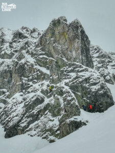 Czuba nad Karbem Topo - Skała - start drogi