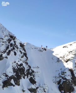 Przełęcz Karb zimą