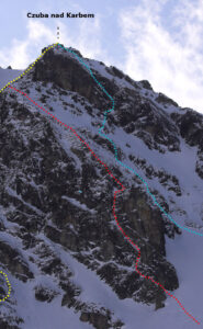 Czuba nad Karbem topo