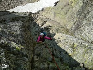 Zamarła Turnia - Lewi Wrześniacy - kominek