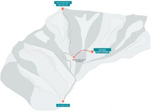 Trasa skitury na Myślenickie Turnie oraz Dolinę Goryczkową