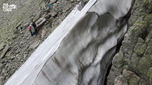 Zamarła Turnia - Lewi Wrześniacy - początek drogi