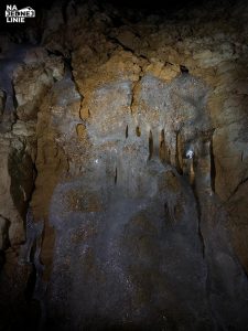 Jaskinia Mylna - piękne ściany