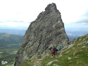 Wspinaczka na Kościelec granią Kościelców