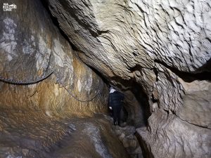 Jaskinia Mylna - łańcuchy