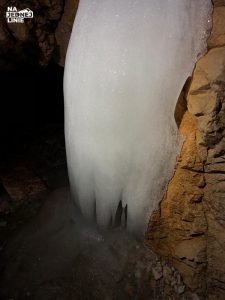 Jaskinia Mylna - lodospad