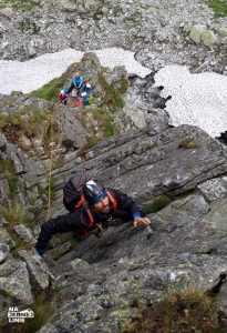 Początek drogi filar Staszla topo