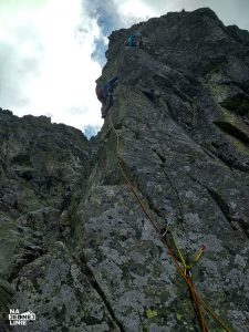 Zadni granat wspinaczka Filar Staszla