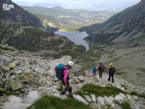 Droga powrotna do Murowańca Zadni Granat