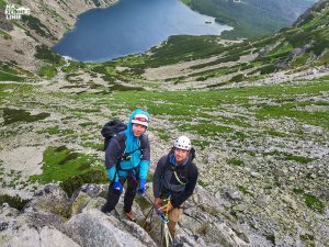 wspinaczka na Skrajny Granat