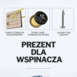Prezent dla wspinacza - zestaw treningowy 3w1